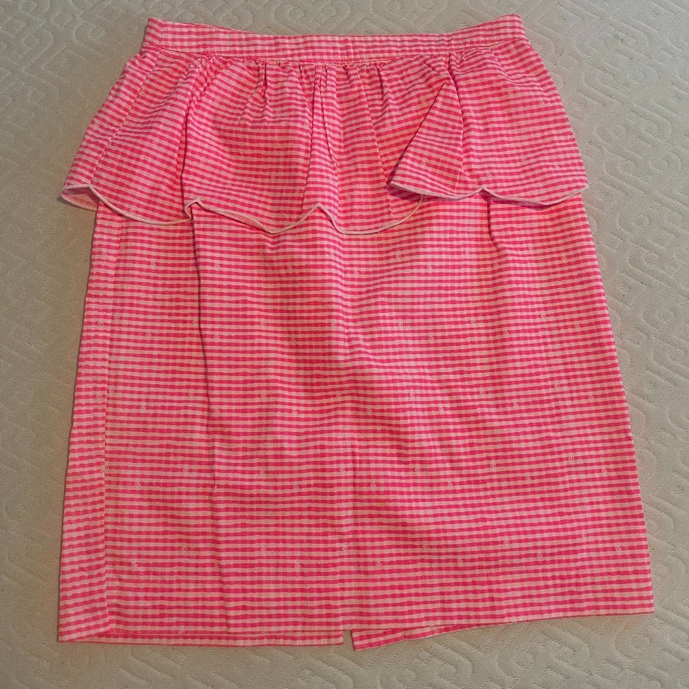 Lilly Pulitzer Peplum Skirt